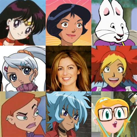 and Carla in the Disney Channel. . Totally spies voice actors